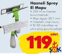 HAZNELİ SPREY EL MOPU